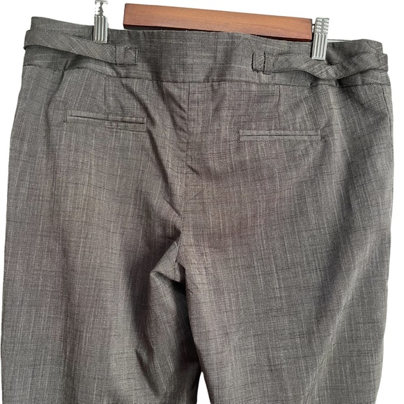 Star Style Juniors Wide Leg Gray Dress Pants w/ Built in Belt Sz 11 - Picture 4 of 7